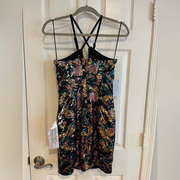 Dress The Population Size Small Sequin Party Dress - Picture 4 of 9